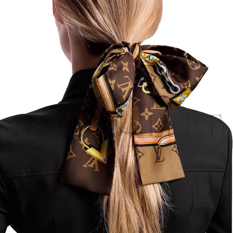 LOUIS VUITTON MONOGRAM CONFIDENTIAL BANDEAU M78655 (120*8cm)